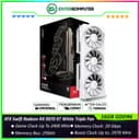 XFX Swift Radeon RX 9070 XT 16GB GDDR6 White Triple Fan Gaming Edition - RX-97TSWF3W9 - foto 1