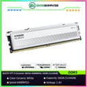 KLEVV FIT V Ceramic White DDR5 PC51200 6400MHz 16GB (1x16GB) 30-38-38-78 - KD5AGU880-64B300Q - foto 1