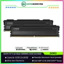 KLEVV FIT V Jet Black DDR5 PC44800 5600MHz 32GB (2x16GB) 30-36-36-88 - KD5AGU880-56K300L - foto 1