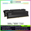 KLEVV FIT V Jet Black DDR5 PC48000 6000MHz 32GB (2x16GB) 30-36-36-76 - KD5AGU880-60A300L - foto 1