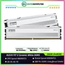 KLEVV FIT V Ceramic White DDR5 PC48000 6000MHz 16GB (2x8GB) 28-36-36-76 - KD58GU880-60B280F - foto 1
