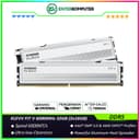 KLEVV FIT V Ceramic White DDR5 PC48000 6000MHz 32GB (2x16GB) 30-36-36-76 - KD5AGU880-60A300F - foto 1