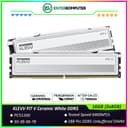 KLEVV FIT V Ceramic White DDR5 PC51200 6400MHz 16GB (2x8GB) 30-38-38-78 - KD58GU880-64B300F - foto 1