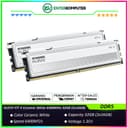 KLEVV FIT V Ceramic White DDR5 PC51200 6400MHz 32GB (2x16GB) 30-38-38-78 - KD5AGU880-64B300F - foto 1