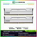 KLEVV BOLT V Pure White DDR5 PC48000 6000MHz 32GB (2x16GB) 30-36-36-76 - KD5AGUA80-60A300I - foto 1