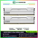 KLEVV BOLT V Pure White DDR5 PC51200 6400MHz 32GB (2x16GB) 32-38-38-78 - KD5AGUA80-64A320I - foto 1