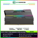 KLEVV CRAS V RGB Obsidian Black DDR5 PC48000 6000MHz 32GB (2x16GB) 28-36-36-76 - KD5AGUA80-60B280G - foto 1