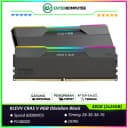 KLEVV CRAS V RGB Obsidian Black DDR5 PC48000 6000MHz 48GB (2x24GB) 28-36-36-76 - KD5KGUD80-60B280G - foto 1