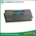 KLEVV CRAS V RGB Obsidian Black DDR5 PC51200 6400MHz 48GB (2x24GB) 32-38-38-78 - KD5KGUD80-64A320G - foto 1