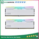 KLEVV CRAS V RGB Brilliant White DDR5 PC51200 6400MHz 32GB (2x16GB) 32-38-38-78 - KD5AGUA80-64A320J - foto 1