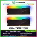 KLEVV DDR4 CRAS X RGB PC28800 3600MHz 16GB (2X8GB) 18 - 22 - 22 - 42 - KD48GU880-36A180X - foto 1