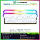GEIL GEMINI RGB Glacier White DDR5 PC48000 6000MHz 32GB (2x16GB) 38-44-44-84 - GAMSW532GB6000C38BDC (Intel XMP & AMD EXPO Ready) - foto 1