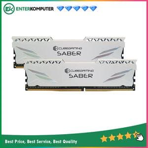 CUBE GAMING Saber DDR4 3200MHz PC25600 Dual Channel 16GB (2x8GB) - Chipset By Micron - foto 1