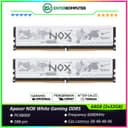 Apacer NOX White Gaming DDR5 PC48000 6000MHz 64GB (2x32GB) 38-48-48-96 - AH5U64G60C622MWAA-2 - foto 1
