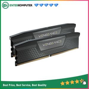 Corsair Vengeance Black DDR5 PC52800 6600MHz 64GB (2x32GB) 32-39-39-76 - CMK64GX5M2X6600C32 - foto 1