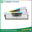 Corsair Vengeance RGB White DDR5 PC41600 5200MHz 32GB (2x16GB) 40-40-40-77 - CMH32GX5M2B5200C40W - foto 1