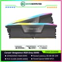Corsair Vengeance RGB Grey DDR5 PC51200 6400MHz 32GB (2x16GB) 36-48-48-104 - CMH32GX5M2B6400Z36 - foto 1