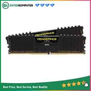 Corsair Vengeance LPX Black DDR4 PC25600 3200MHz 16GB (2x8GB) 16-20-20-38 - CMK16GX4M2E3200C16 - foto 1