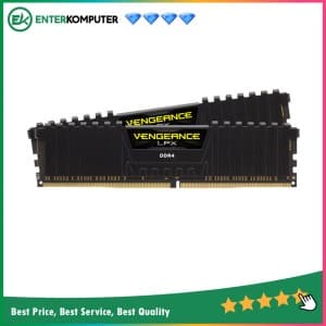 Corsair Vengeance LPX Black DDR4 PC25600 3200MHz 32GB (2x16GB) 16-20-20-38 - CMK32GX4M2E3200C16 - foto 1
