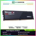Gskill Ripjaws S5 Black DDR5 PC44800 5600MHz 16GB (1x16GB) 40-40-40-89 - F5-5600J4040C16GX1-RS5K - foto 1
