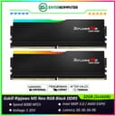 Gskill Ripjaws M5 Neo RGB Black DDR5 PC48000 6000MHz 32GB (2x16GB) 36-36-36-96 - F5-6000J3636F16GX2-RM5NRK - foto 1