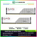 Gskill Flare X5 White DDR5 PC48000 6000MHz 64GB (2x32GB) 36-36-36-96 - F5-6000J3636F32GX2-FX5W - foto 1