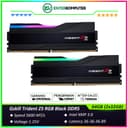 Gskill Trident Z5 RGB Black DDR5 PC44800 5600MHz 64GB (2x32GB) 36-36-36-89 - F5-5600J3636D32GX2-TZ5RK - foto 1