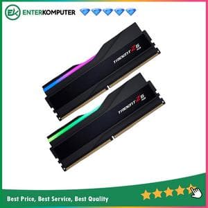 Gskill Trident Z5 RGB Black DDR5 PC44800 5600MHz 48GB (2x24GB) 40-40-40-89 - F5-5600J4040D24GX2-TZ5RK - foto 1
