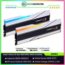 Gskill Trident Z5 Neo RGB White DDR5 PC48000 6000MHz 96GB (2x48GB) 30-36-36-96 - F5-6000J3036F48GX2-TZ5NRW - foto 1