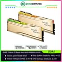 Gskill Trident Z5 Royal Neo Gold DDR5 PC48000 6000MHz 64GB (2x32GB) 26-36-36-96 - F5-6000J2636H32GX2-TR5NG - foto 1