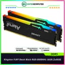 Kingston FURY Beast Black RGB DDR5 PC48000 6000MHz 16GB (2x8GB) 36-38-38 - KF560C36BBEAK2-16 - foto 1