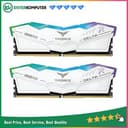 Team T-Force Delta RGB White DDR5 PC44800 5600MHz 32GB (2x16GB) 36-36-36-76 - FF4D532G5600HC36BDC01 - foto 1