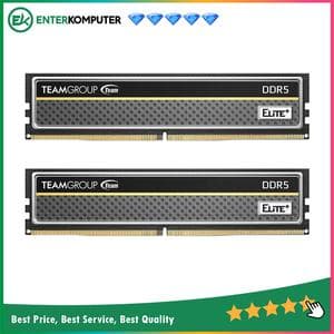 Team Elite Plus Black DDR5 PC44800 5600MHz 64GB (2x32GB) 46-46-46-90 - TPBD564G5600HC46DC01 - foto 1
