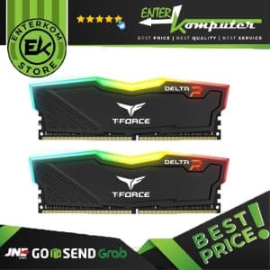 Team T-Force Delta RGB Black DDR4 PC25600 3200MHz 16GB (2x8GB) 16-18-18-38 - TF3D416G3200HC16CDC01 - foto 1