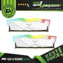 Team T-Force Delta RGB White DDR4 PC25600 3200MHz 16GB (2x8GB) 16-18-18-38 - TF4D416G3200HC16CDC01 - foto 1