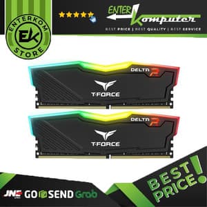 Team T-Force Delta RGB Black DDR4 PC28800 3600MHz 16GB (2x8GB) 18-22-22-22 - TF3D416G3600HC18JDC01 - foto 1