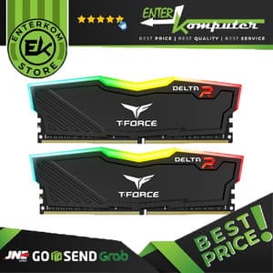 Team T-Force Delta RGB Black DDR4 PC28800 3600MHz 32GB (2x16GB) 18-22-22-42 - TF3D432G3600HC18JDC01 - foto 1