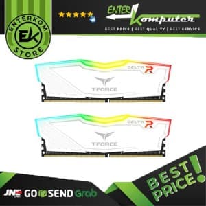 Team T-Force Delta RGB White DDR4 PC28800 3600MHz 16GB (2x8GB) 18-22-22-42 - TF4D416G3600HC18JDC01 - foto 1