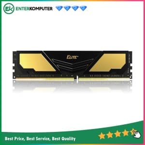 Team Elite Plus Black DDR4 PC19200 2400MHz 16GB (1x16GB) 16-16-16-39 - TPD416G2400HC1601 - foto 1