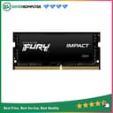 Kingston FURY Impact SO-DIMM DDR4 PC25600 3200MHz 16GB (1x16GB) 20-22-22 - KF432S20IB/16 - foto 1
