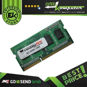VenomRX SO-DIMM DDR3 PC12800 4GB - Low Voltage - foto 1
