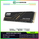 KLEVV SSD CRAS C925G 500GB M.2 2280 NVMe PCle Gen4 x4 with Heatsink - K500GM2SP0-25G - R7400MB/s W6200MB/s - foto 1