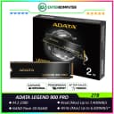 ADATA LEGEND 900 PRO 2TB NVME PCIe Gen4x4 - R 7400MB/S W 6500MB/S - SLEG-900P-2TCS - foto 1