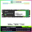 Apacer AS2280P4 512GB M.2 NVME PCIe 3.0 x4 - foto 1