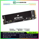 Corsair MP700 PRO 1TB M.2 NVMe PCIe Gen5 x4 - CSSD-F1000GBMP700PNH - foto 1
