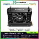 Team T-Force GE PRO 4TB M.2 PCIe Gen5 x4 with Dark Airflow Cooler - TM8FG3004T0C133 - foto 1