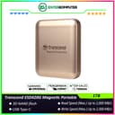 Transcend ESD420G 1TB Magnetic Portable SSD USB 3.2 Gen 2x2 - foto 1