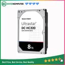 WD Ultrastar DC HC320 8TB SATA 7200RPM 256MB SE - Garansi 5 Tahun - foto 1