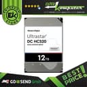 WD Ultrastar DC HC520 12TB SATA 7200RPM 256MB ISE - Garansi 5 Tahun - foto 1