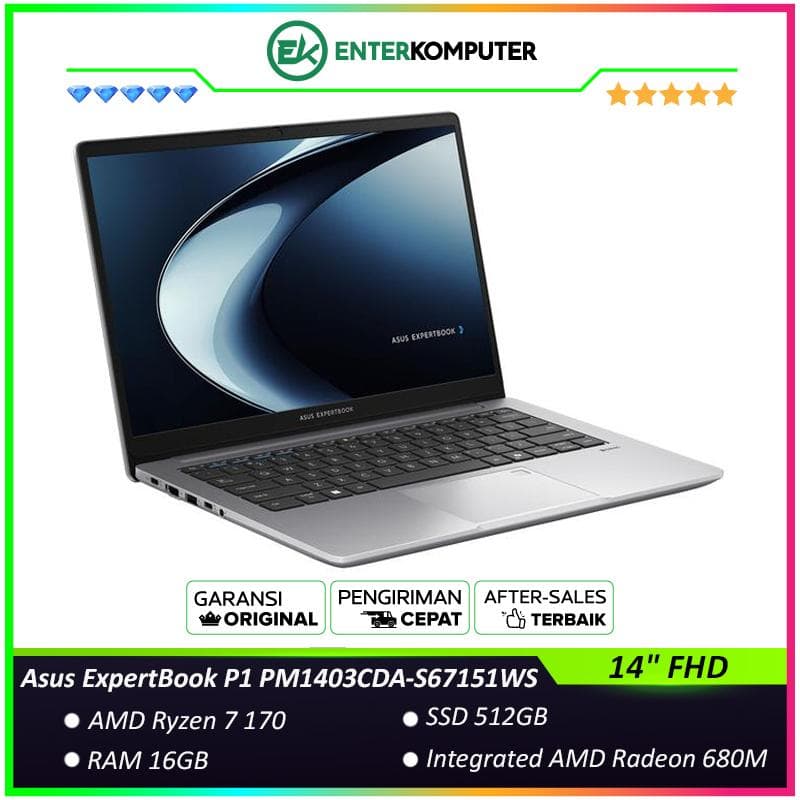 Asus ExpertBook P1 PM1403CDA-S67151WS - foto 1